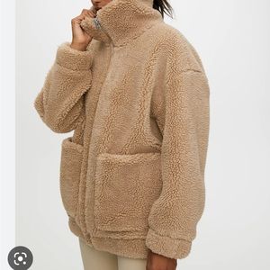 Aritzia tna teddy jacket